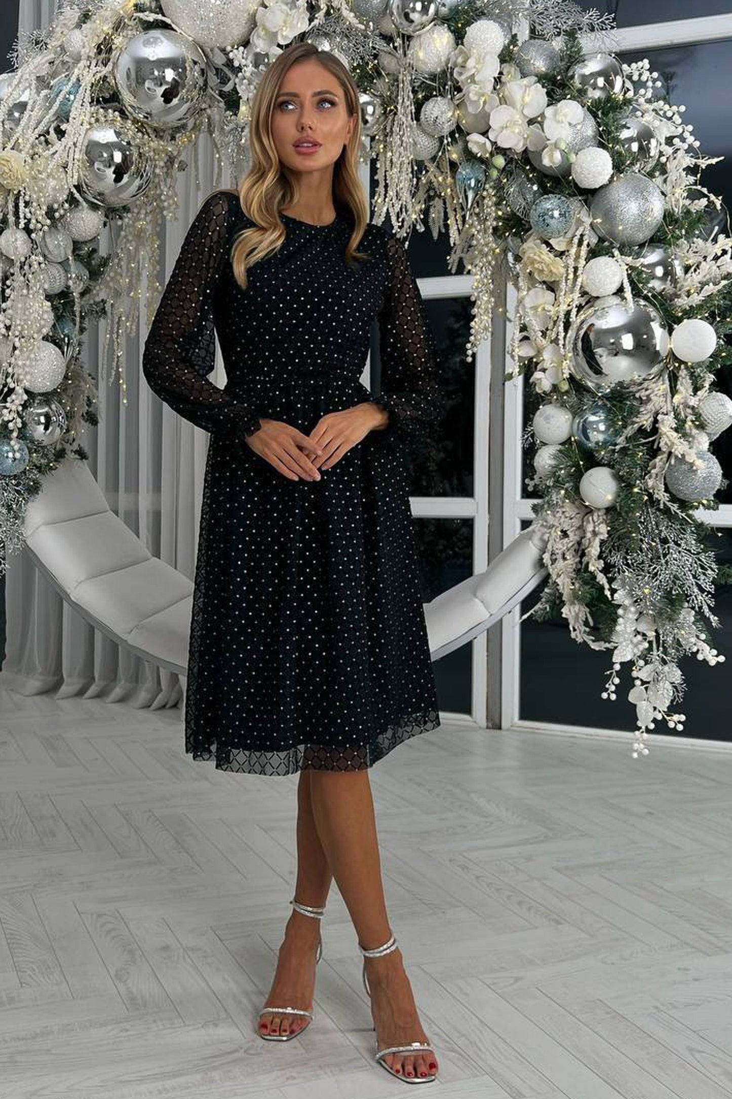 Rochie elegantă "Noapte Strălucitoare"