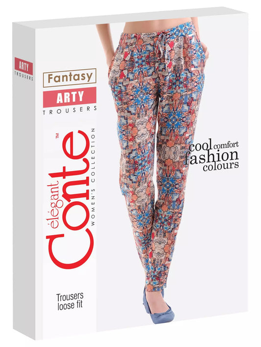 Conte ARTY - Pantaloni de damă cu croială largă